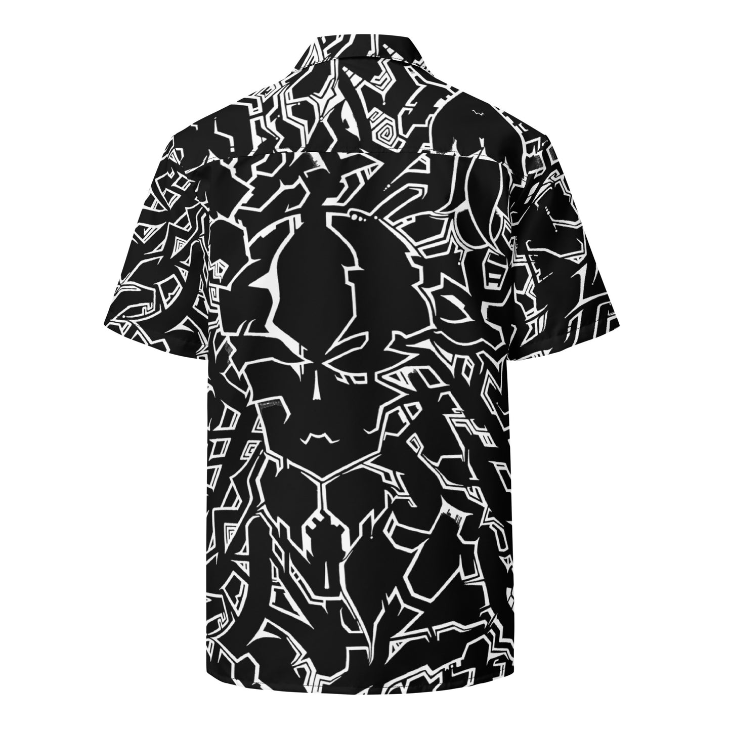 INVERTED - SHIELD BUTTON UP
